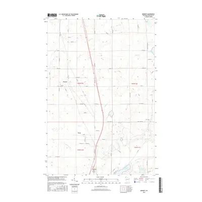 2015 Map of Bennett, 2015 Print