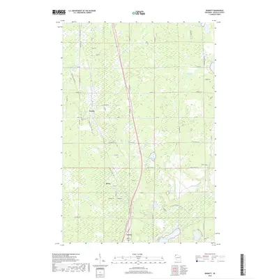 2018 Map of Bennett, 2018 Print
