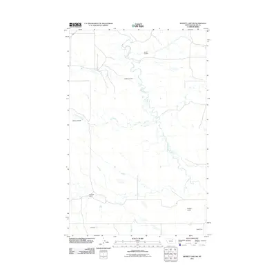 2011 Map of Bennett Lake NW, 2011 Print