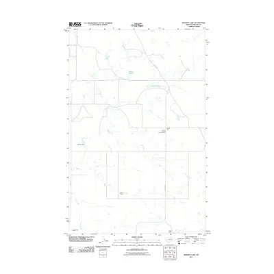 2011 Map of Bennett Lake, 2011 Print