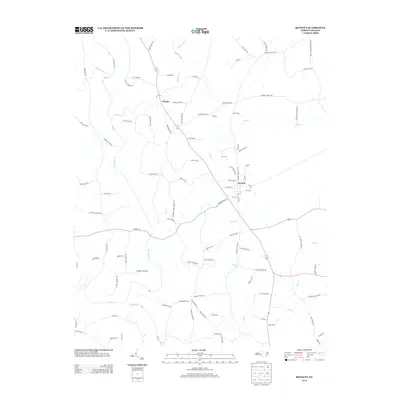 2013 Map of Bennett, 2013 Print