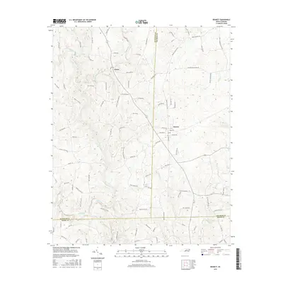 2016 Map of Bennett, 2016 Print