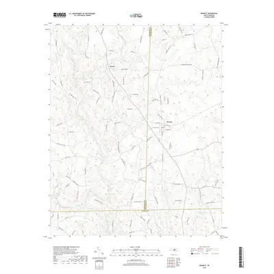 2019 Map of Bennett, 2019 Print