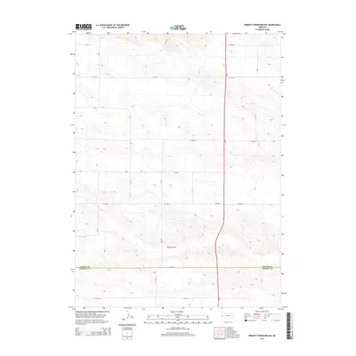 2014 Map of Bennett Reservoir NW, 2014 Print