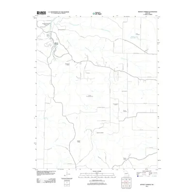 2012 Map of Bennett Springs, 2012 Print