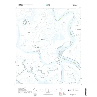2020 Map of Bennetts Point, 2020 Print
