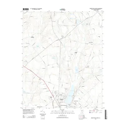 2014 Map of Bennettsville North, 2014 Print