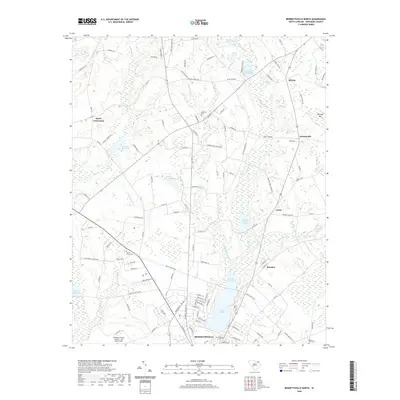 2020 Map of Bennettsville North, 2020 Print