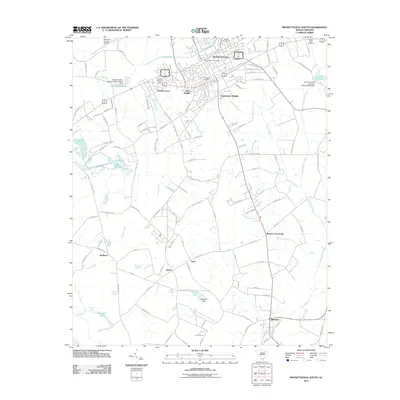 2011 Map of Bennettsville South, 2011 Print