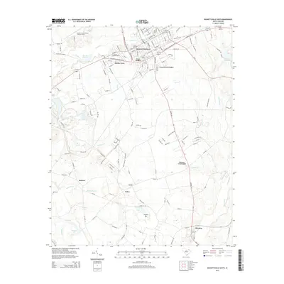 2014 Map of Bennettsville South, 2014 Print