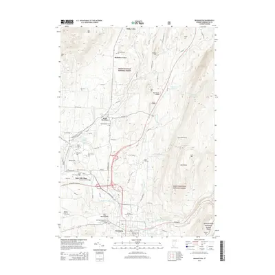 2015 Map of Bennington, 2015 Print