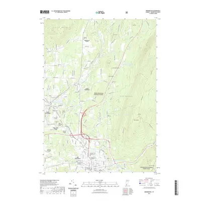 2021 Map of Bennington, 2021 Print