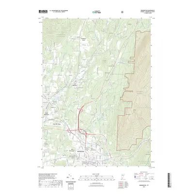 2023 Map of Bennington, 2023 Print