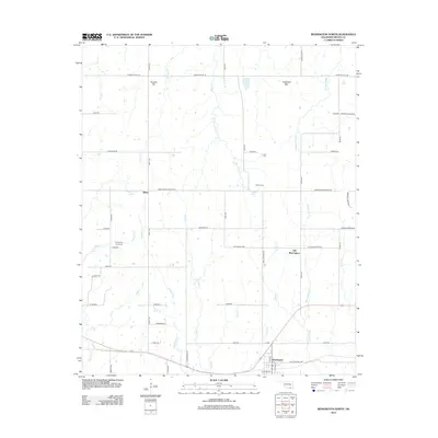 2012 Map of Bennington North, 2012 Print