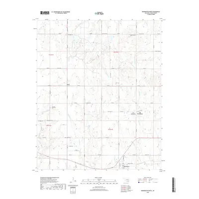2018 Map of Bennington North, 2018 Print