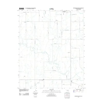 2012 Map of Bennington South, 2012 Print