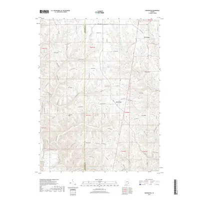 2019 Map of Bennington, 2019 Print
