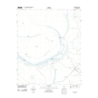 2011 Map of Benoit, 2011 Print