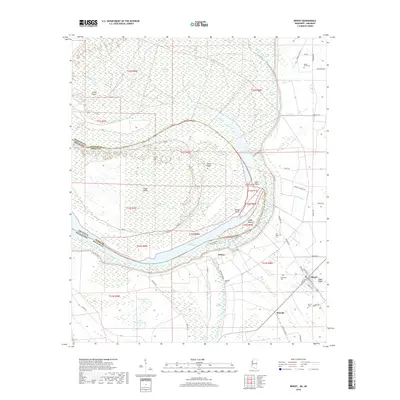 2018 Map of Benoit, 2018 Print