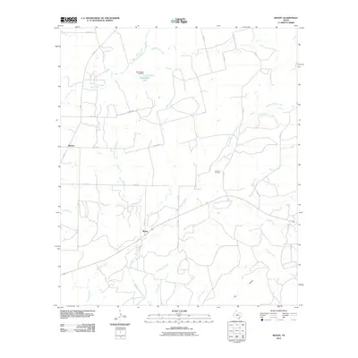 2010 Map of Benoit, 2010 Print