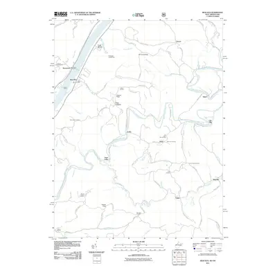 2011 Map of Bens Run, 2011 Print