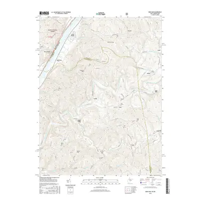 2016 Map of Bens Run, 2016 Print