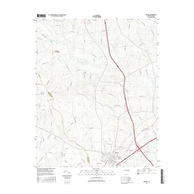 2016 Map of Benson, 2016 Print