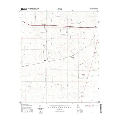 2015 Map of Bent Oak, 2015 Print