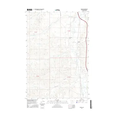 2017 Map of Benteen, 2017 Print