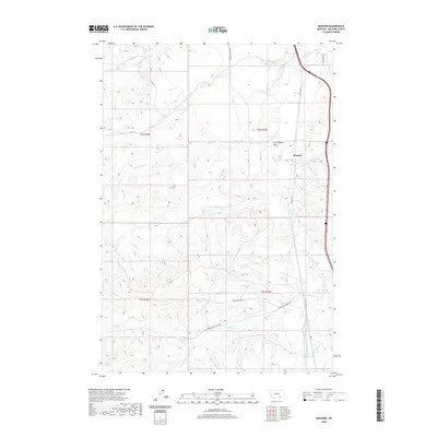 2020 Map of Benteen, 2020 Print