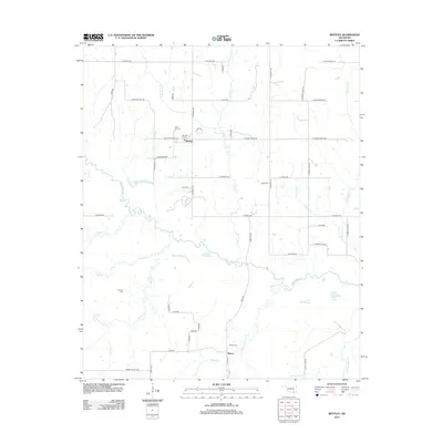 2012 Map of Bentley, 2012 Print