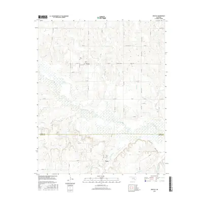 2016 Map of Bentley, 2016 Print