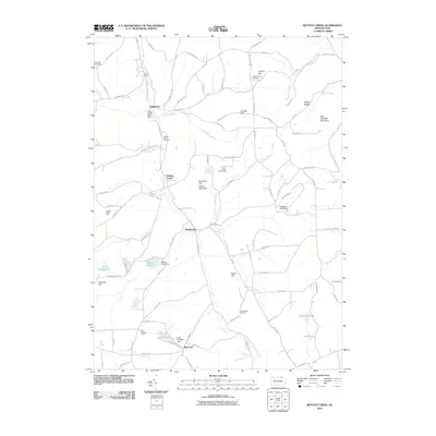 2010 Map of Bentley Creek, 2010 Print