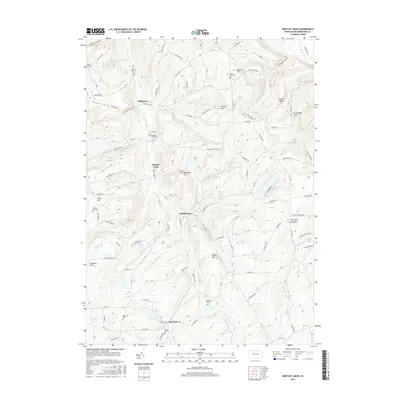 2016 Map of Bentley Creek, 2016 Print