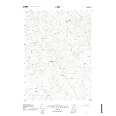 2019 Map of Bentley Creek, 2019 Print