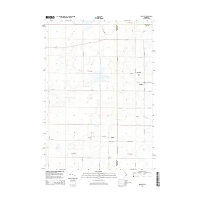 2014 Map of Bentley, 2014 Print