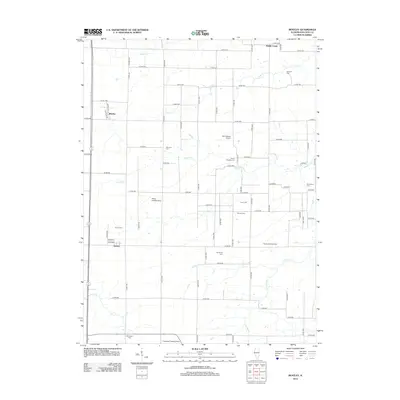 2012 Map of Bentley, 2012 Print