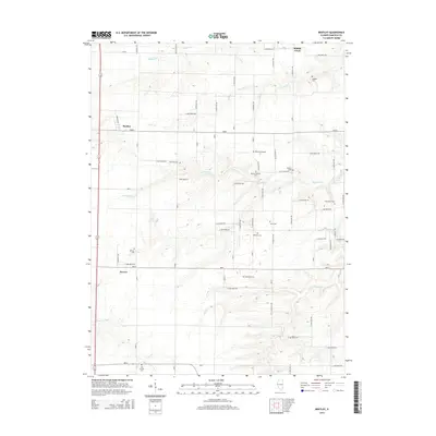 2015 Map of Bentley, 2015 Print