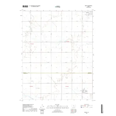 2018 Map of Bentley, 2018 Print
