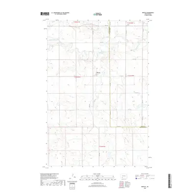 2018 Map of Bentley, 2018 Print