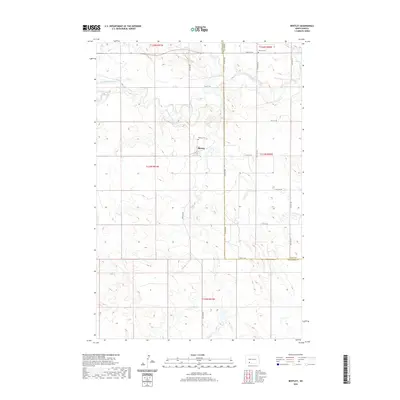 2020 Map of Bentley, 2020 Print