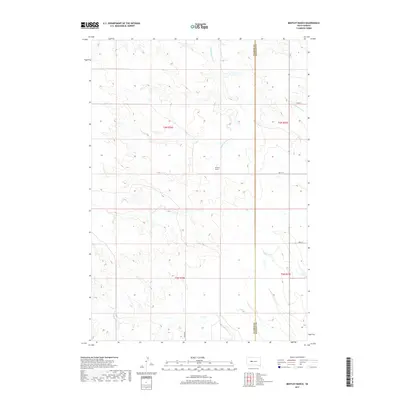 2017 Map of Bentley Ranch, 2017 Print