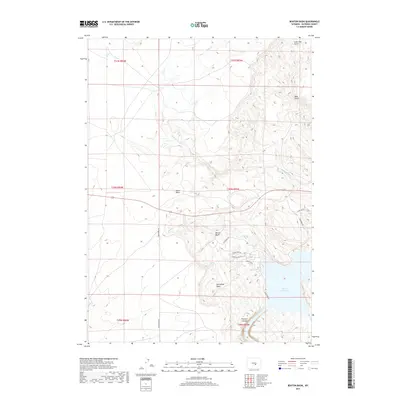 2017 Map of Benton Basin, 2017 Print