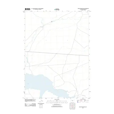 2012 Map of Benton Basin SW, 2012 Print