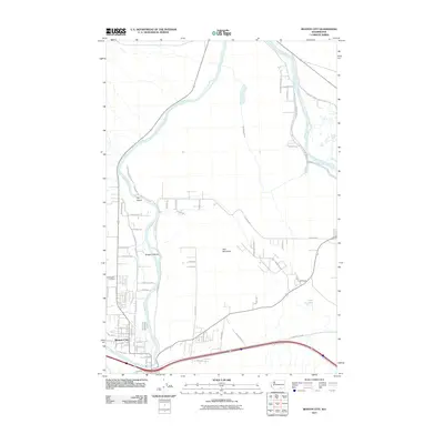 2011 Map of Benton City, 2011 Print