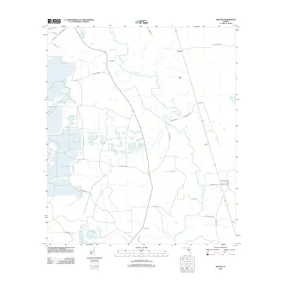 2012 Map of Benton, 2012 Print