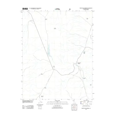 2012 Map of Benton Hot Springs, 2012 Print