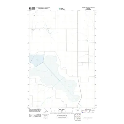 2011 Map of Benton Lake East, 2011 Print