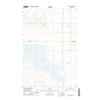 2017 Map of Benton Lake East, 2017 Print