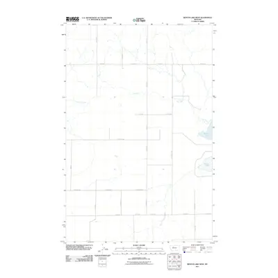 2011 Map of Benton Lake West, 2011 Print